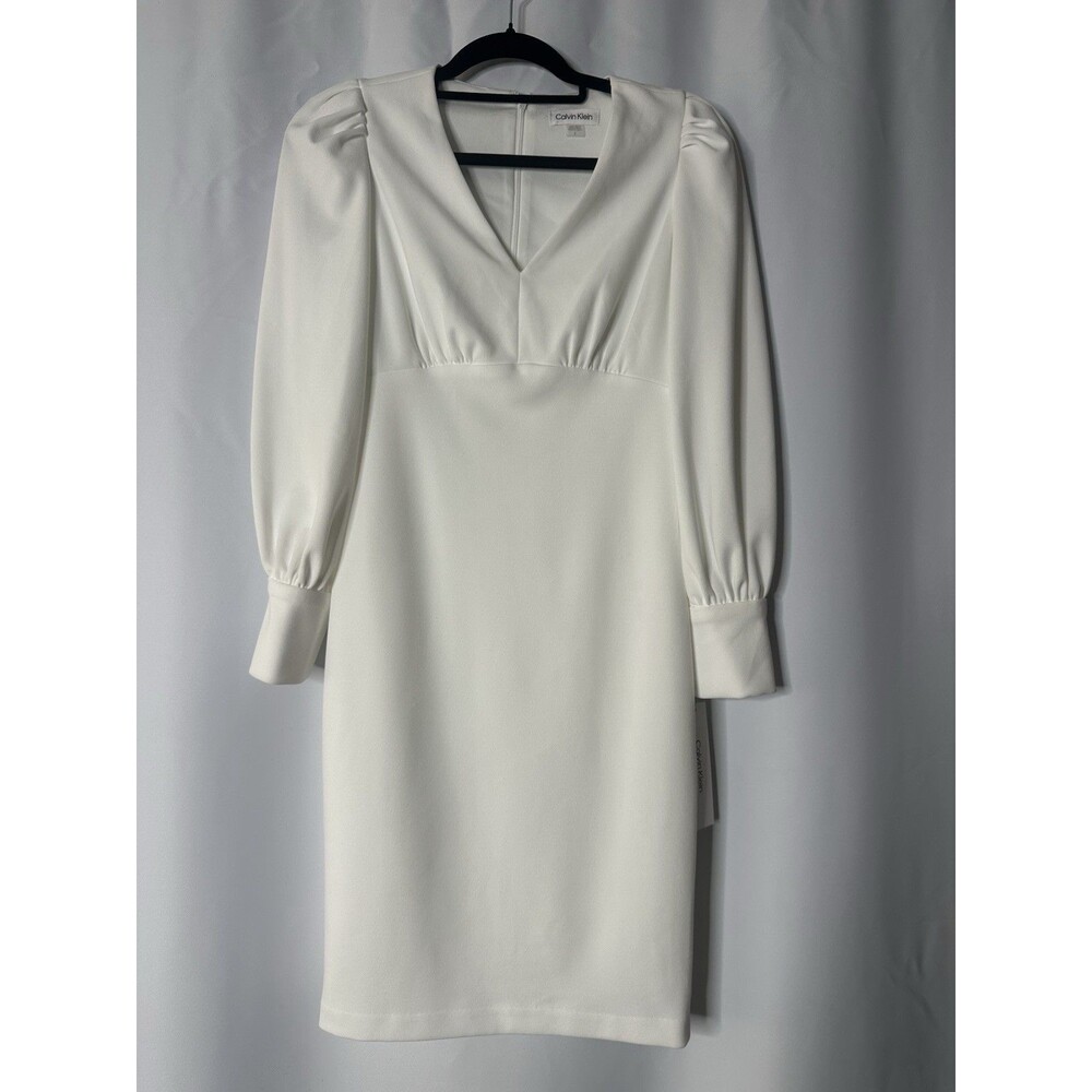 Calvin Klein Dress White Size 2 New with TAGS 🏷️